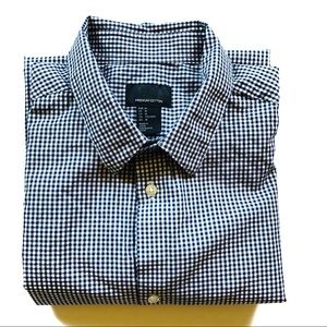 H&M Premium Cotton Black and White Shirt